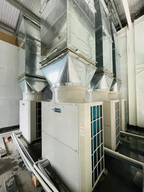 Qualitair clean air ventilation and filtration ducting